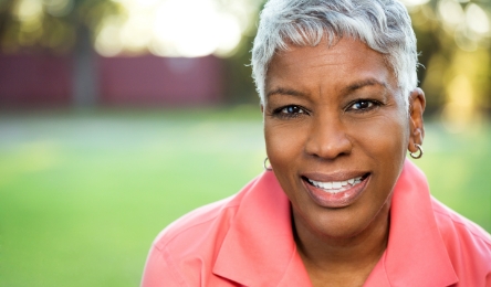 mature healthy happy woman